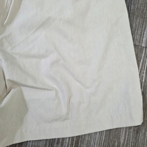 Nike Life Woven Camp Shorts Light Orewood Brown Off-White FN3216-104 Men's Small - Picture 11 of 14